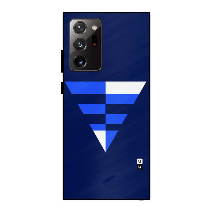 Minimalistic Abstract Inverted Triangle Metal Back Case for Galaxy Note 20 Ultra