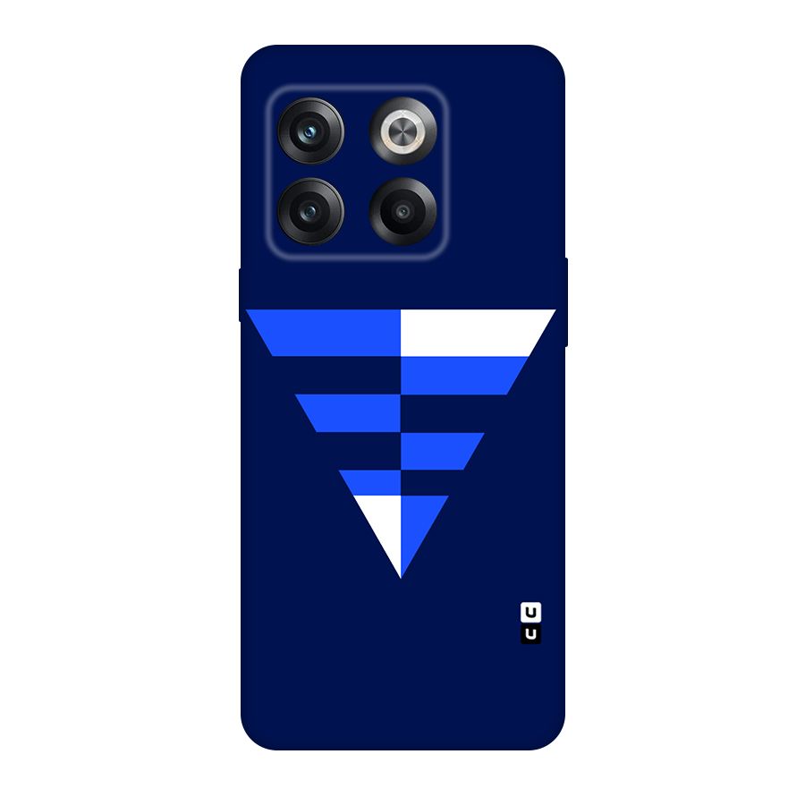Minimalistic Abstract Inverted Triangle Original Polycarbonate Back Case for OnePlus 10T