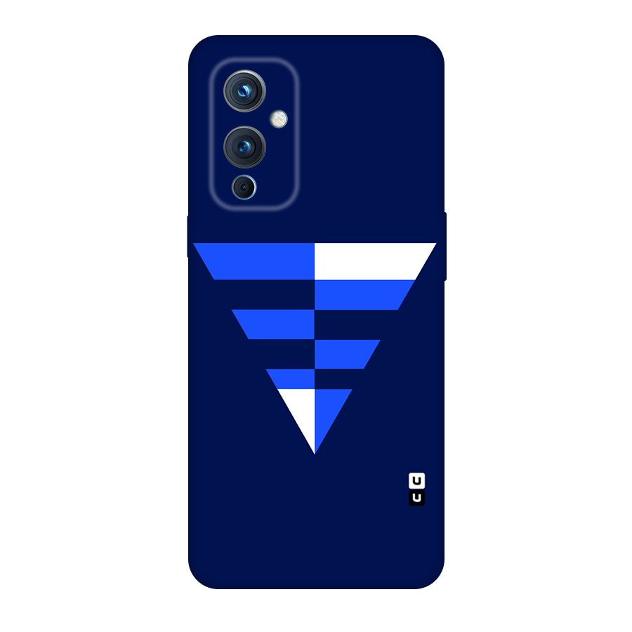Minimalistic Abstract Inverted Triangle Original Polycarbonate Back Case for OnePlus 9