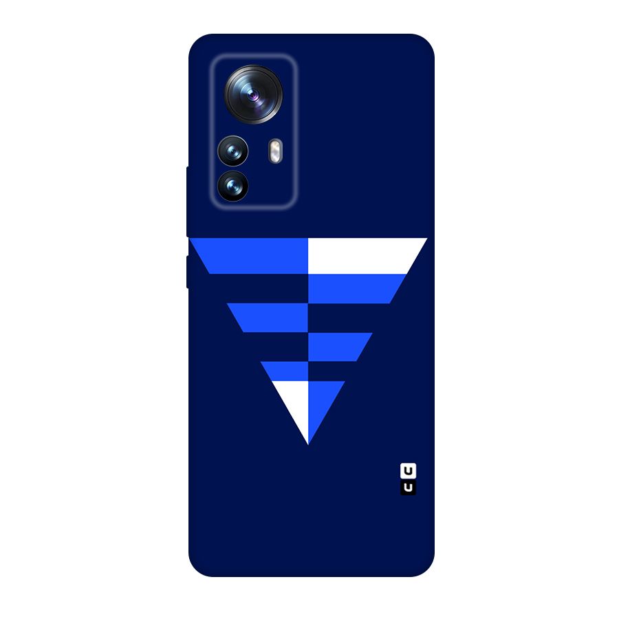 Minimalistic Abstract Inverted Triangle Original Polycarbonate Back Case for Xiaomi 12 Pro