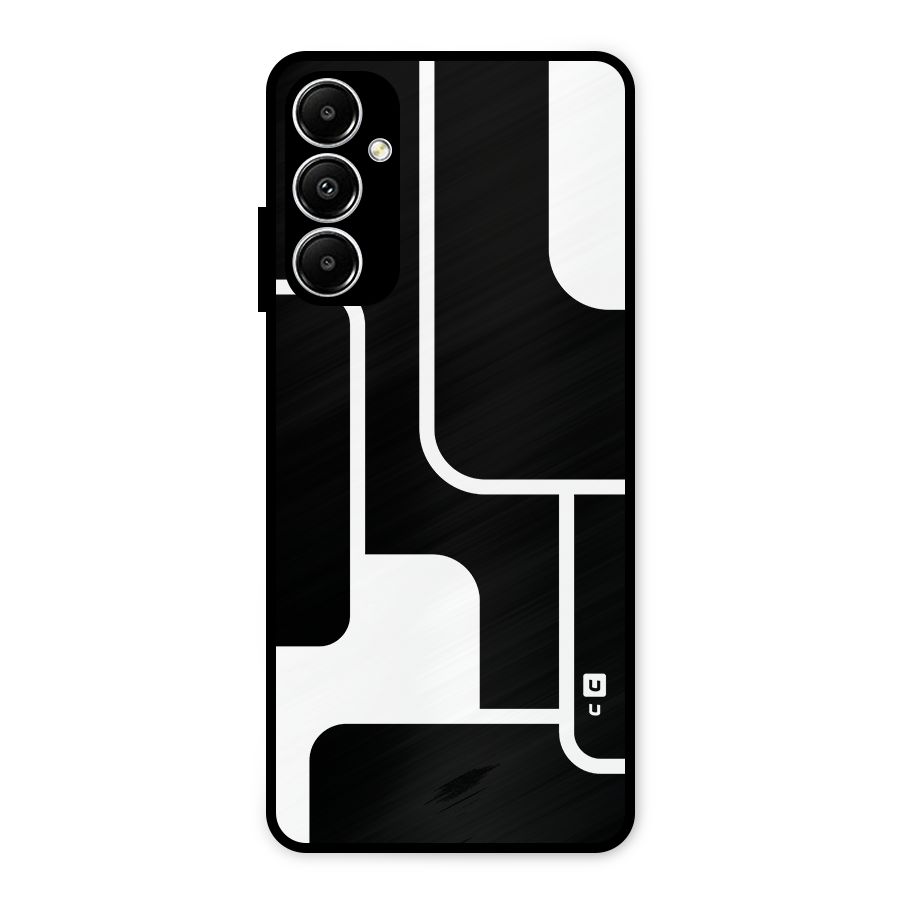 Minimalistic Shapes Metal Back Case for Galaxy A05s