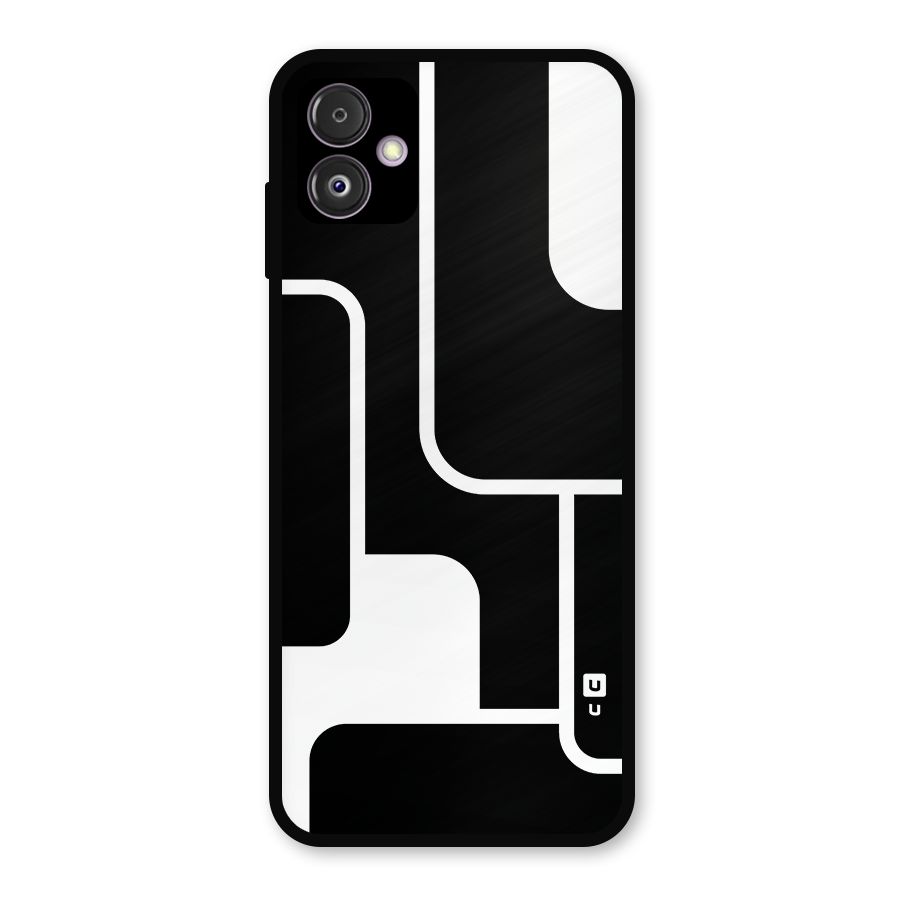 Minimalistic Shapes Metal Back Case for Galaxy F14