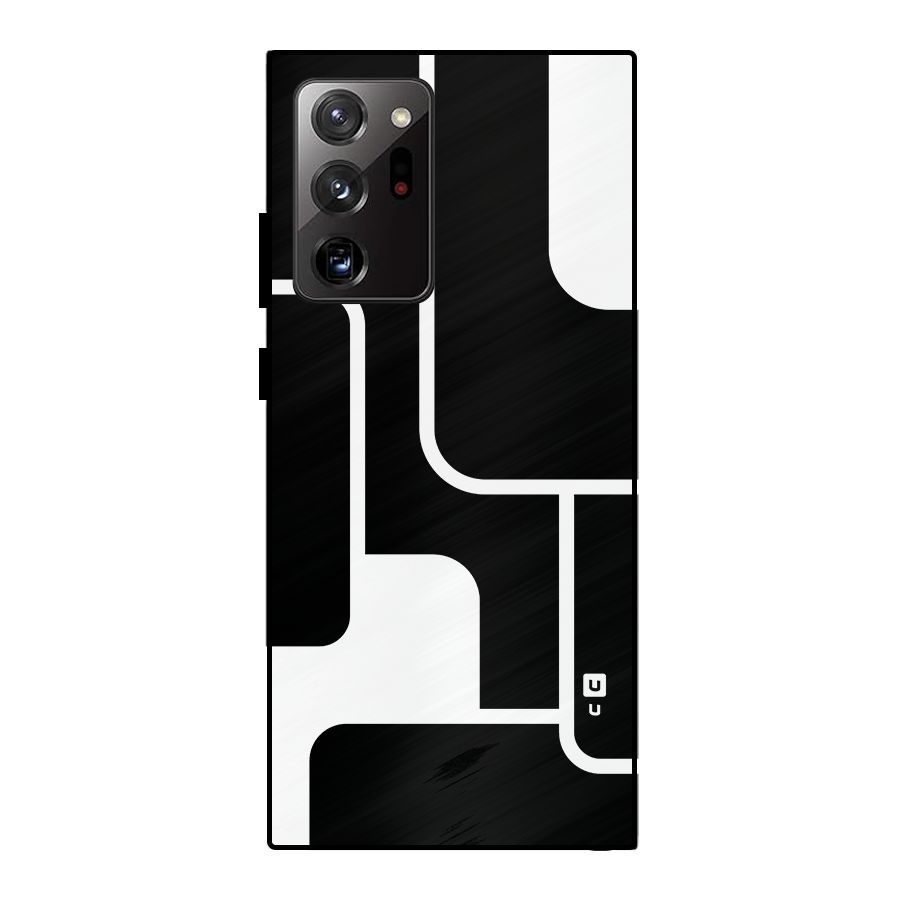 Minimalistic Shapes Metal Back Case for Galaxy Note 20 Ultra