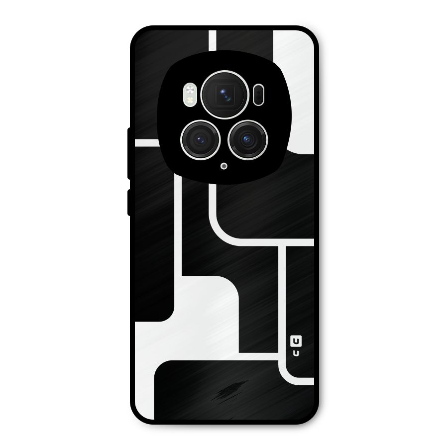 Minimalistic Shapes Metal Back Case for Honor Magic6 Pro