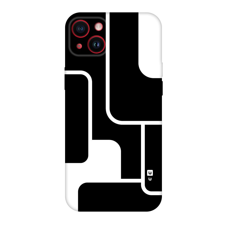 Minimalistic Shapes Original Polycarbonate Back Case for iPhone 14 Plus