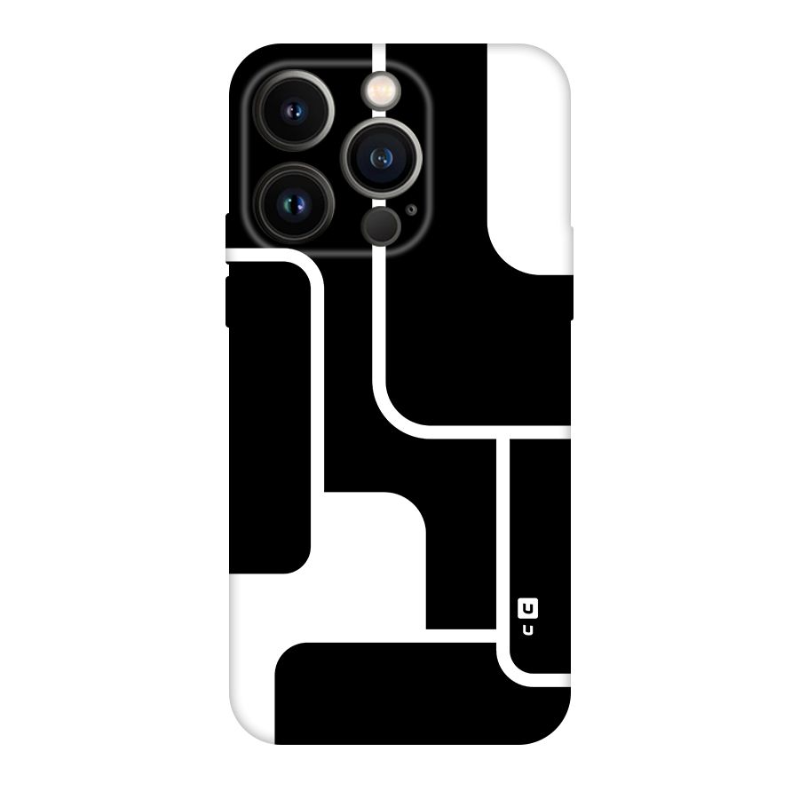 Minimalistic Shapes Original Polycarbonate Back Case for iPhone 14 Pro
