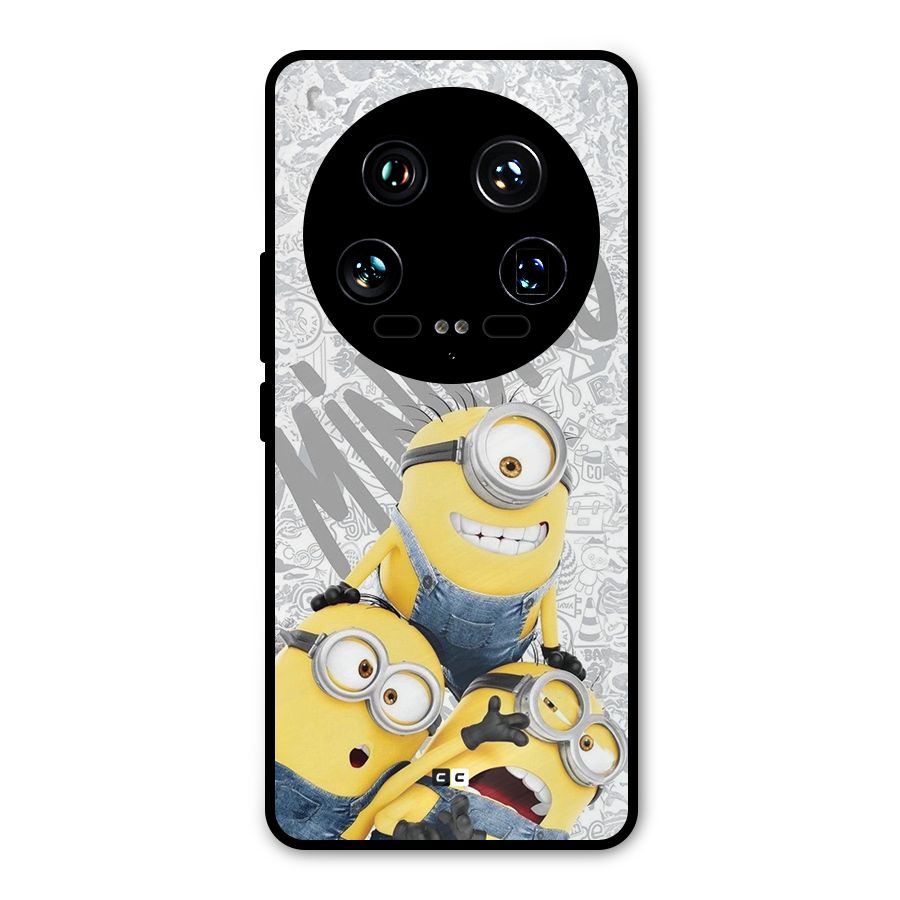 Minions Typo Metal Back Case for Xiaomi 14 Ultra