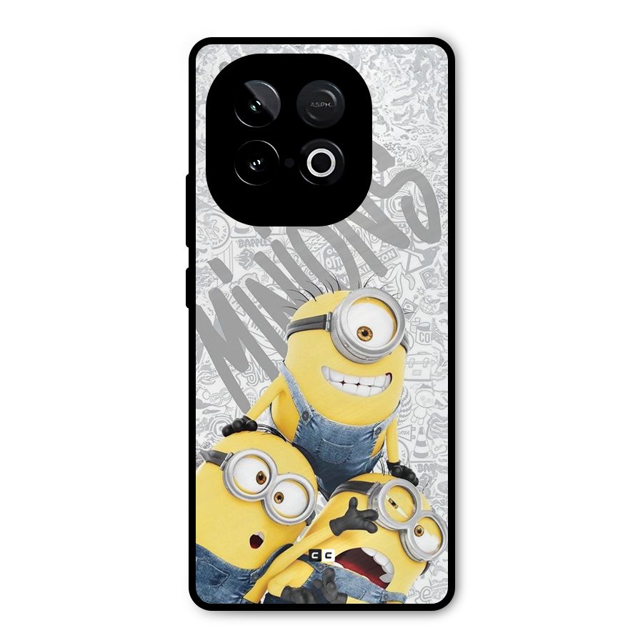 Minions Typo Metal Back Case for iQOO Neo 10