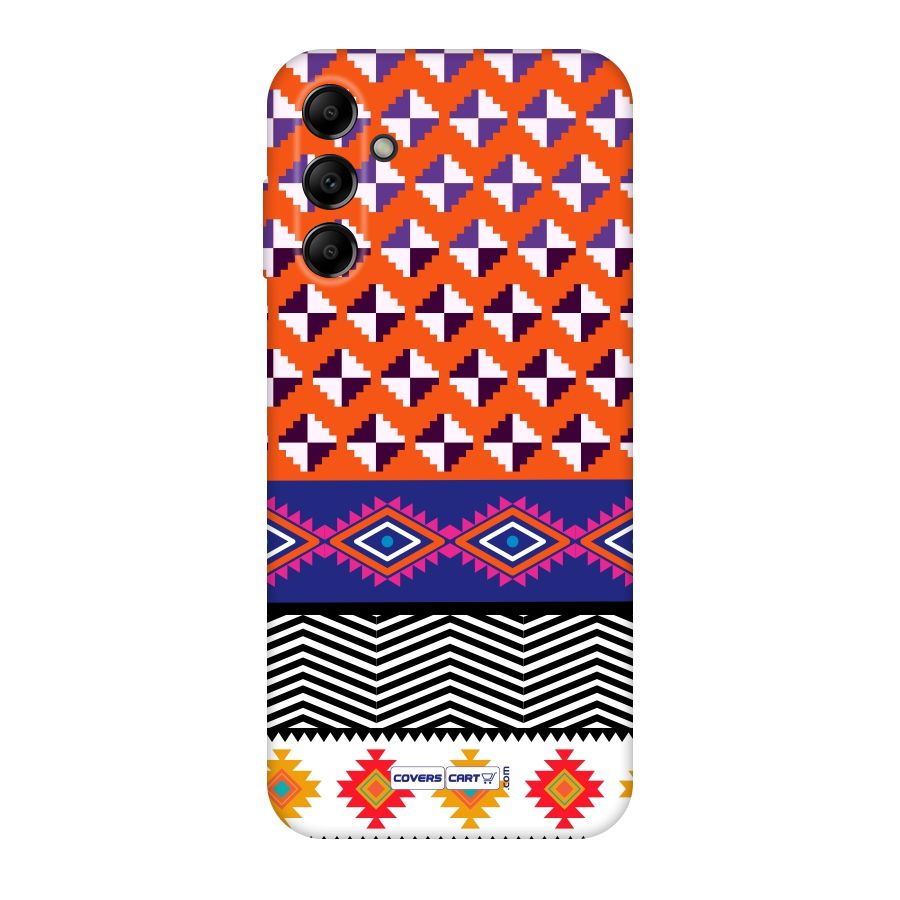 Mixed Pattern Aztec Original Polycarbonate Back Case for Galaxy A14 5G