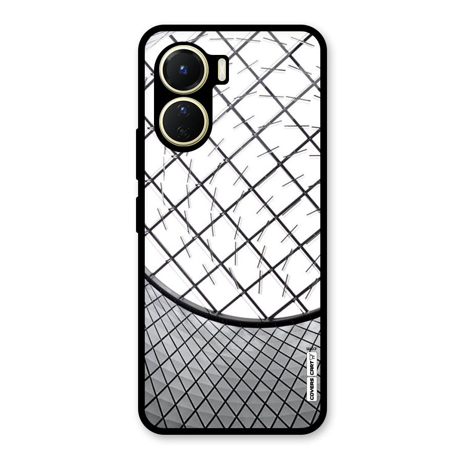 Modern Abstract Pattern Glass Back Case for Vivo Y56