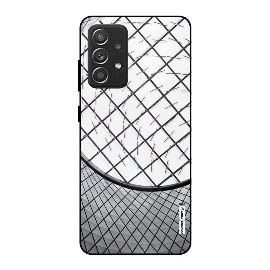 Modern Abstract Pattern Metal Back Case for Galaxy A52s 5G