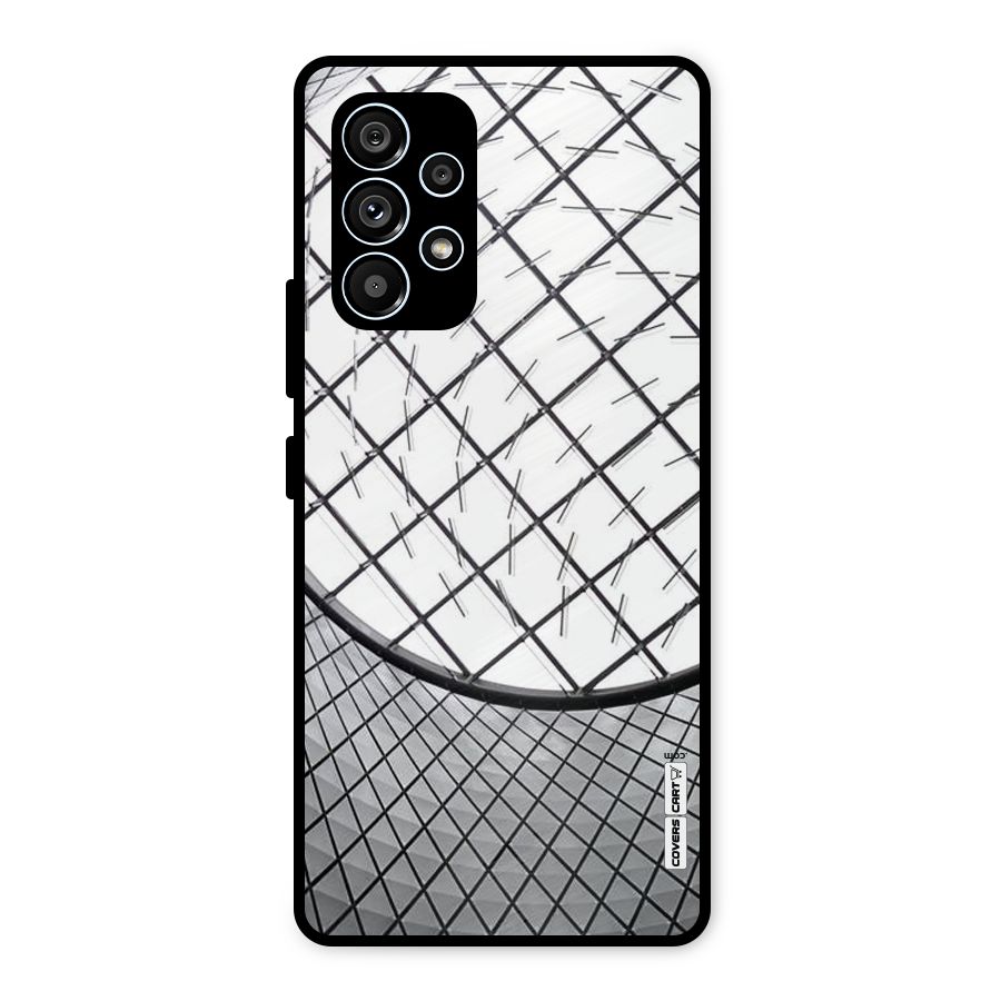Modern Abstract Pattern Metal Back Case for Galaxy A53 5G