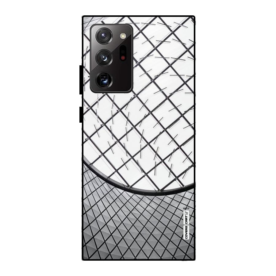 Modern Abstract Pattern Metal Back Case for Galaxy Note 20 Ultra