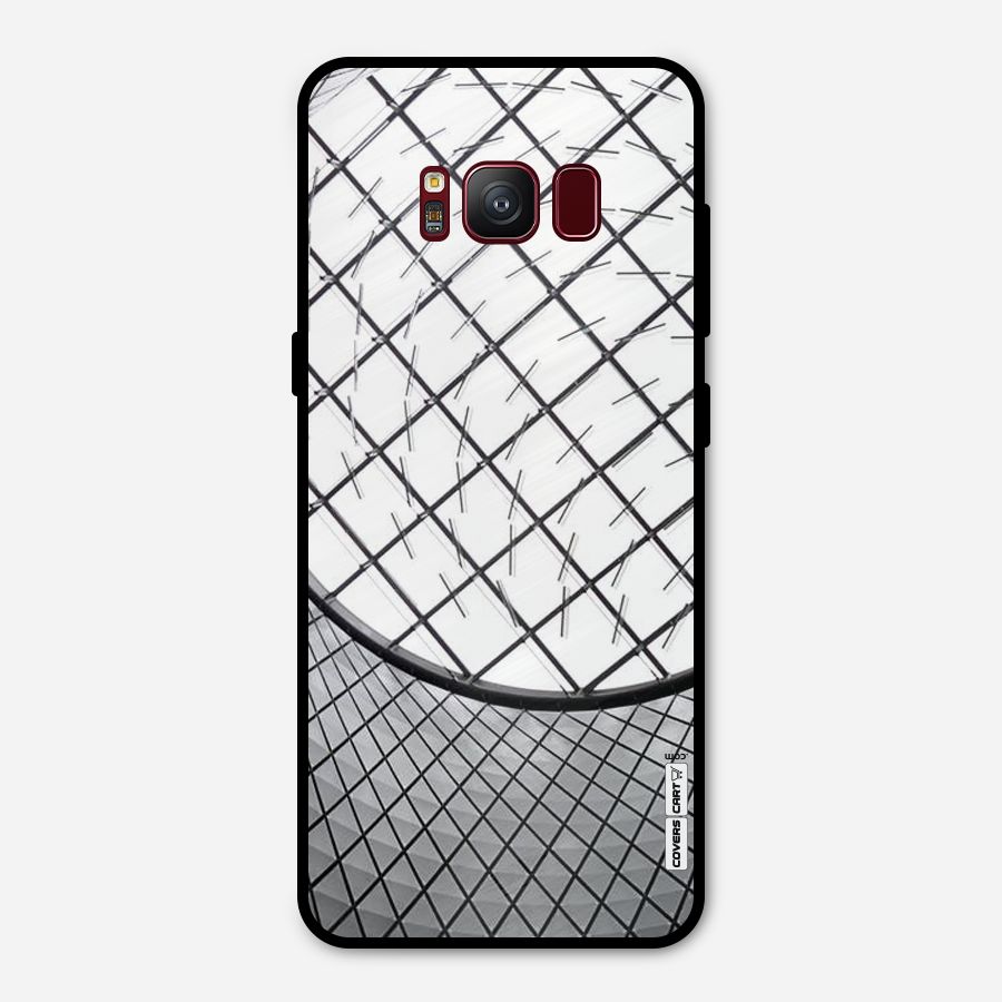 Modern Abstract Pattern Metal Back Case for Galaxy S8
