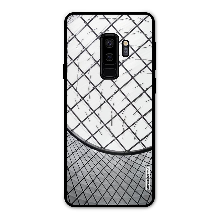Modern Abstract Pattern Metal Back Case for Galaxy S9 Plus
