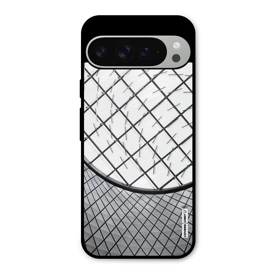 Modern Abstract Pattern Metal Back Case for Google Pixel 9 Pro XL