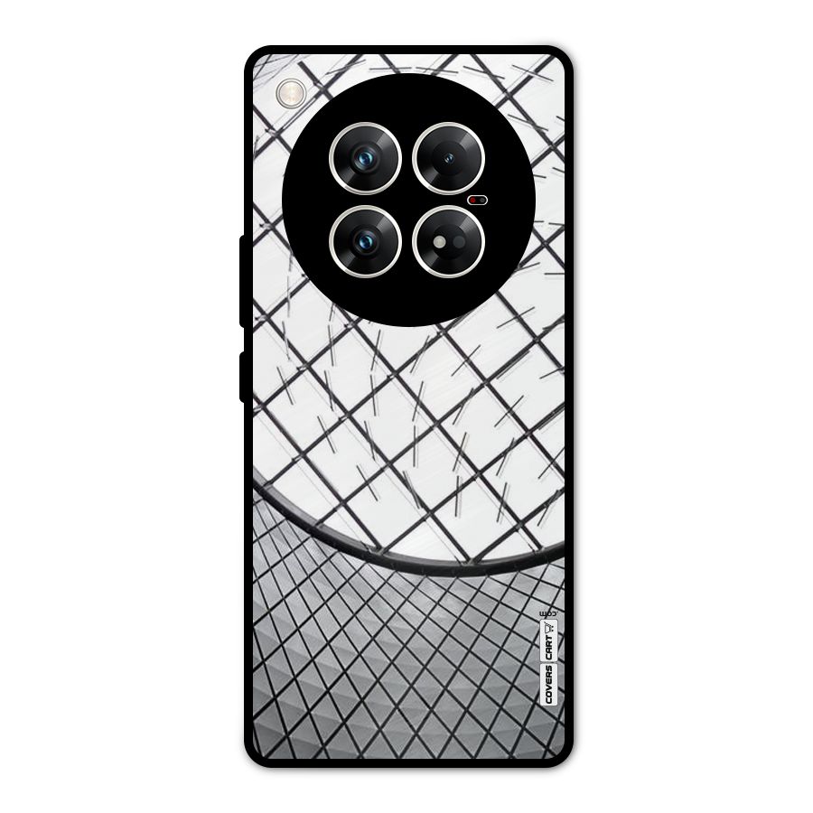 Modern Abstract Pattern Metal Back Case for Infinix Zero 40 5G