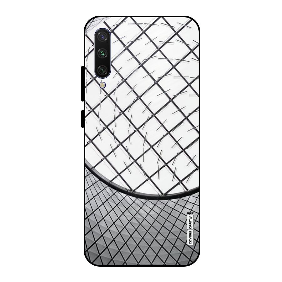 Modern Abstract Pattern Metal Back Case for Mi A3