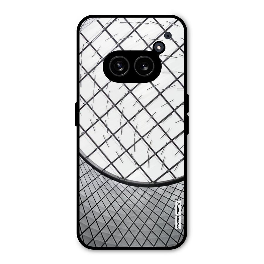 Modern Abstract Pattern Metal Back Case for Nothing Phone 2a Plus