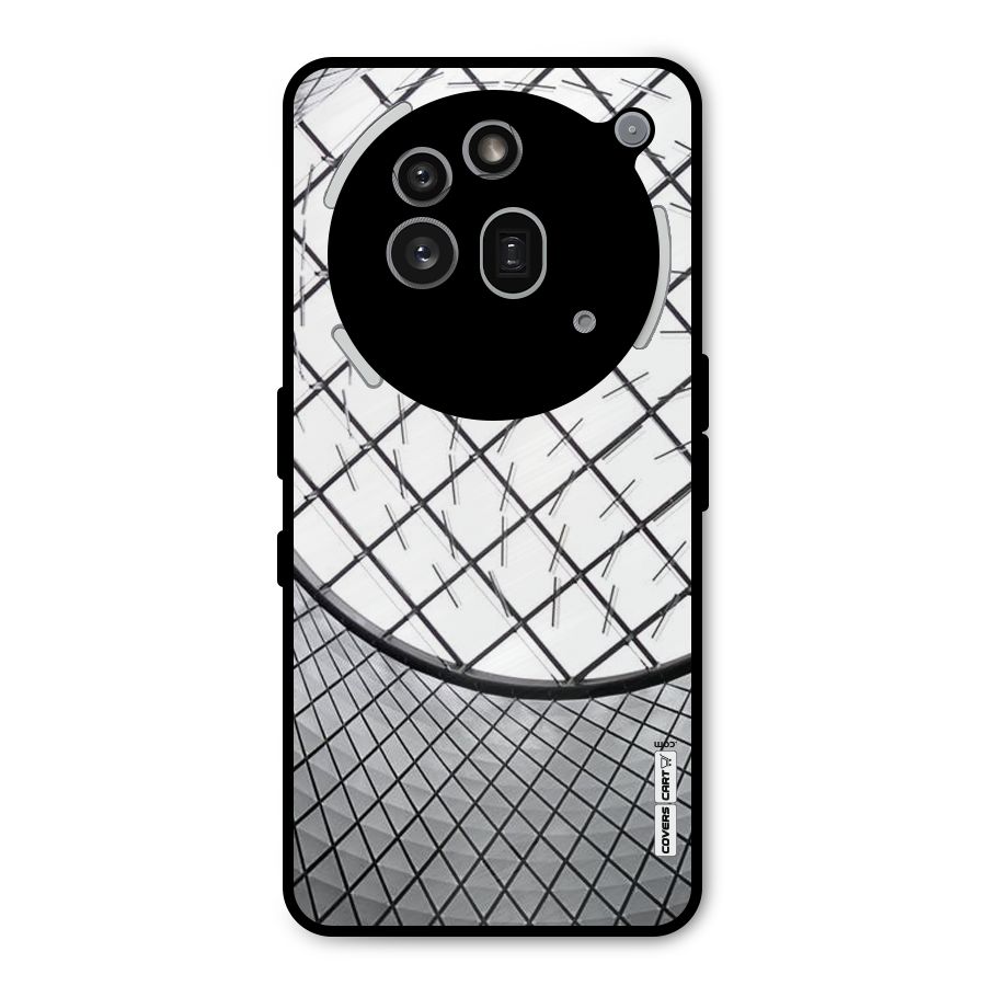 Modern Abstract Pattern Metal Back Case for Nothing Phone 3a Pro