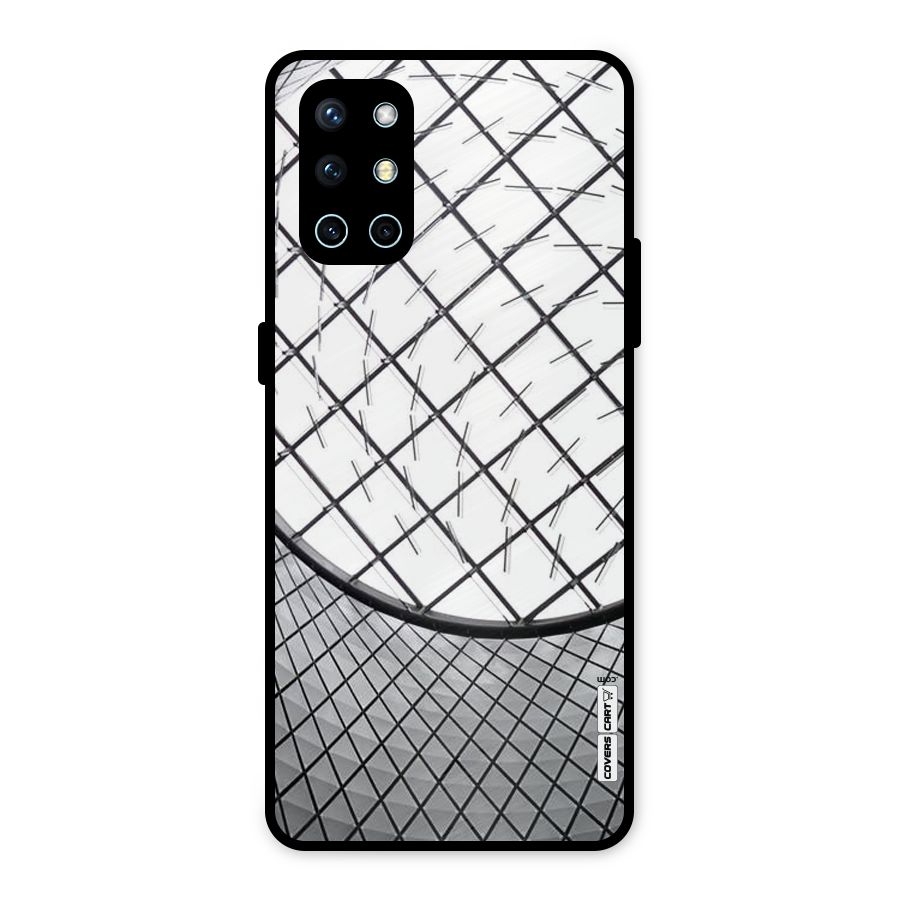 Modern Abstract Pattern Metal Back Case for OnePlus 9R