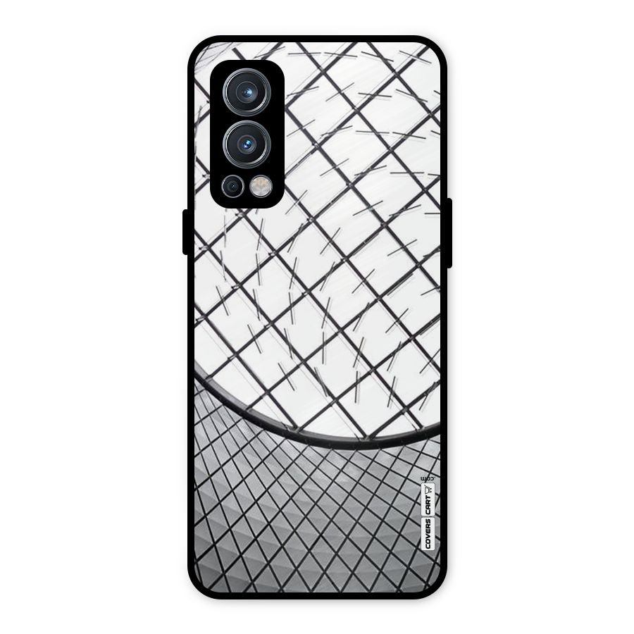 Modern Abstract Pattern Metal Back Case for OnePlus Nord 2 5G