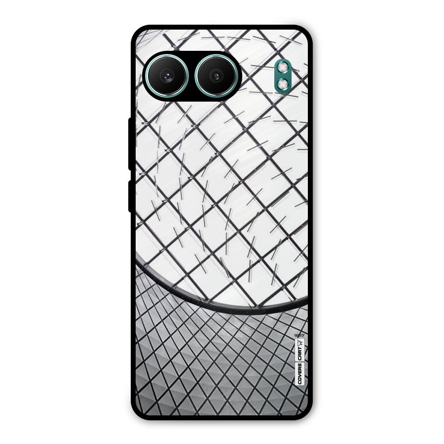 Modern Abstract Pattern Metal Back Case for OnePlus Nord 4