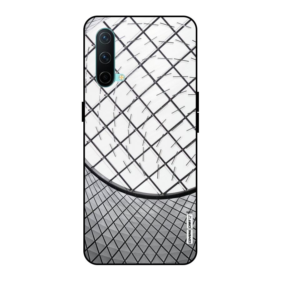 Modern Abstract Pattern Metal Back Case for OnePlus Nord CE 5G