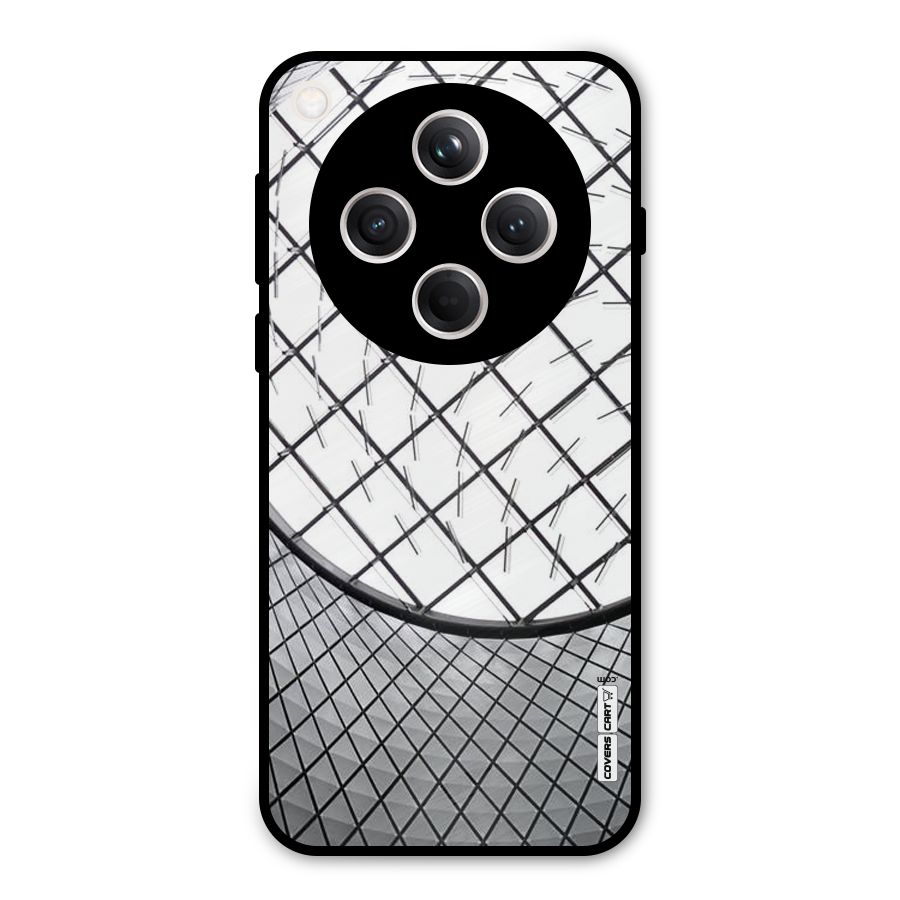 Modern Abstract Pattern Metal Back Case for Oppo Find X8