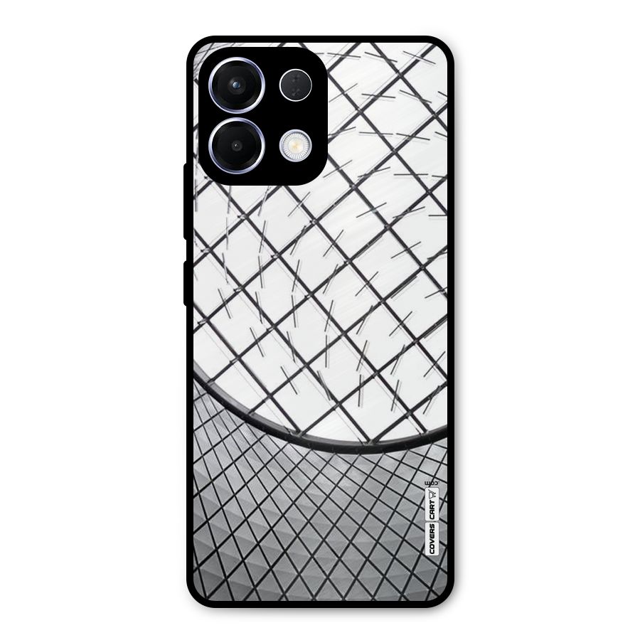 Modern Abstract Pattern Metal Back Case for Oppo K13