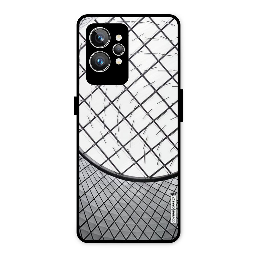 Modern Abstract Pattern Metal Back Case for Realme GT2 Pro