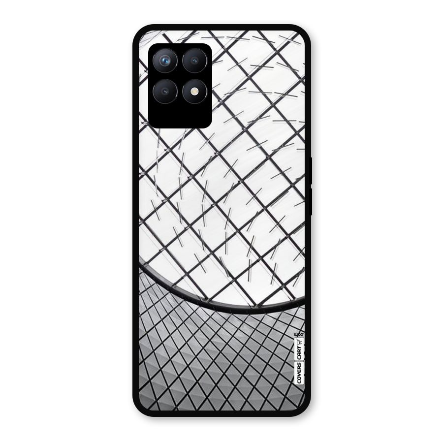 Modern Abstract Pattern Metal Back Case for Realme Narzo 50
