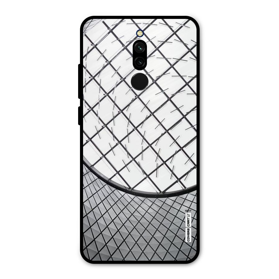 Modern Abstract Pattern Metal Back Case for Redmi 8
