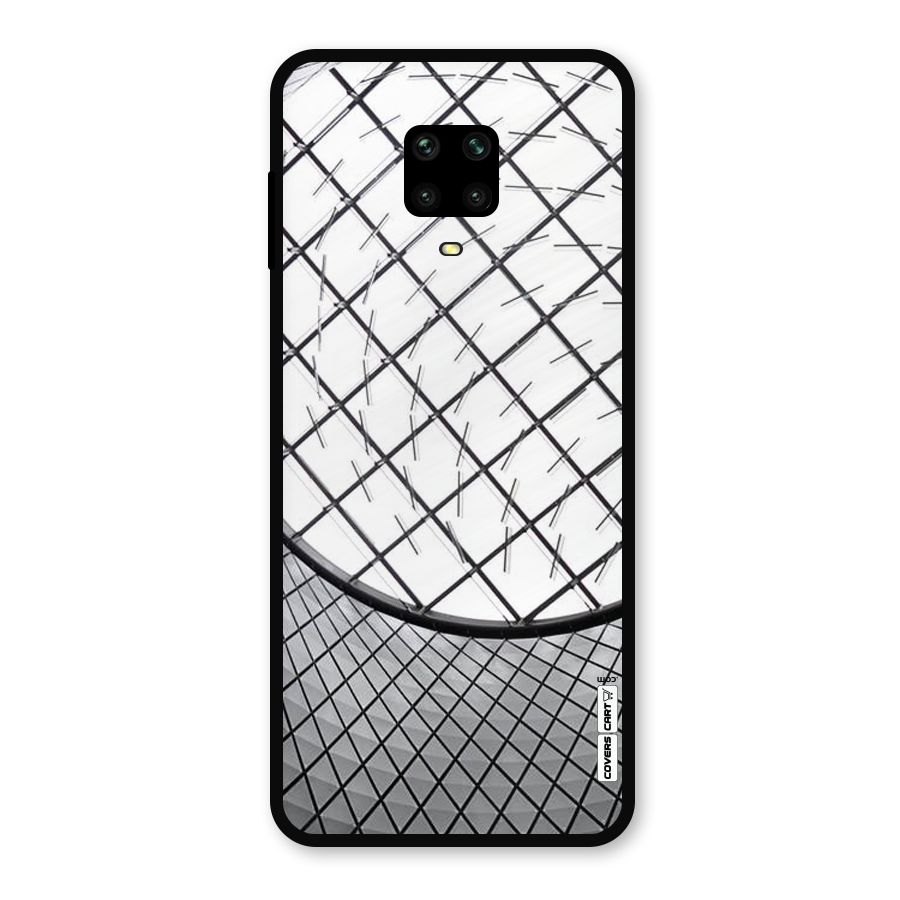 Modern Abstract Pattern Metal Back Case for Redmi Note 10 Lite
