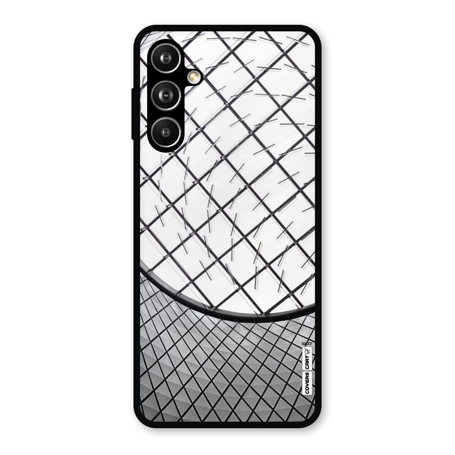Modern Abstract Pattern Metal Back Case for Samsung Galaxy M54