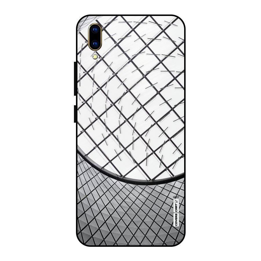 Modern Abstract Pattern Metal Back Case for Vivo V11 Pro