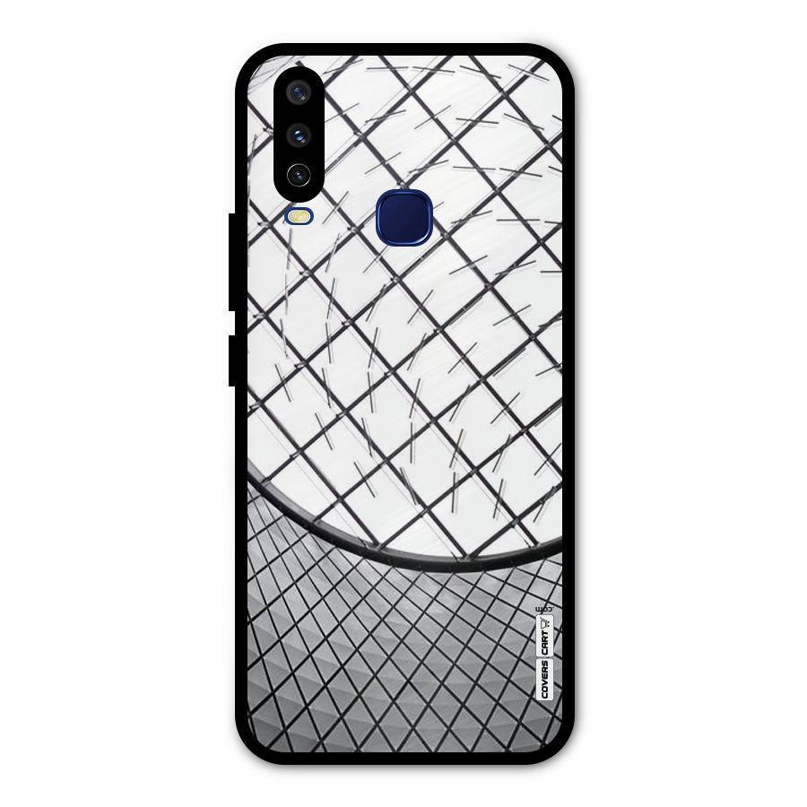 Modern Abstract Pattern Metal Back Case for Vivo V17