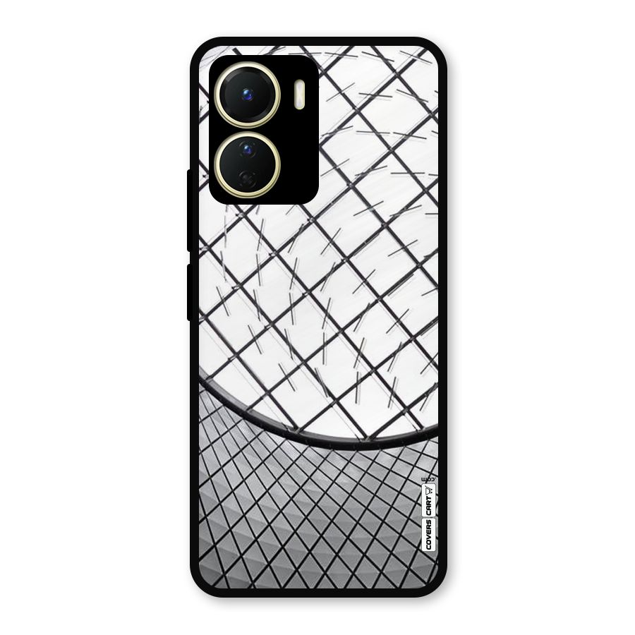 Modern Abstract Pattern Metal Back Case for Vivo Y16