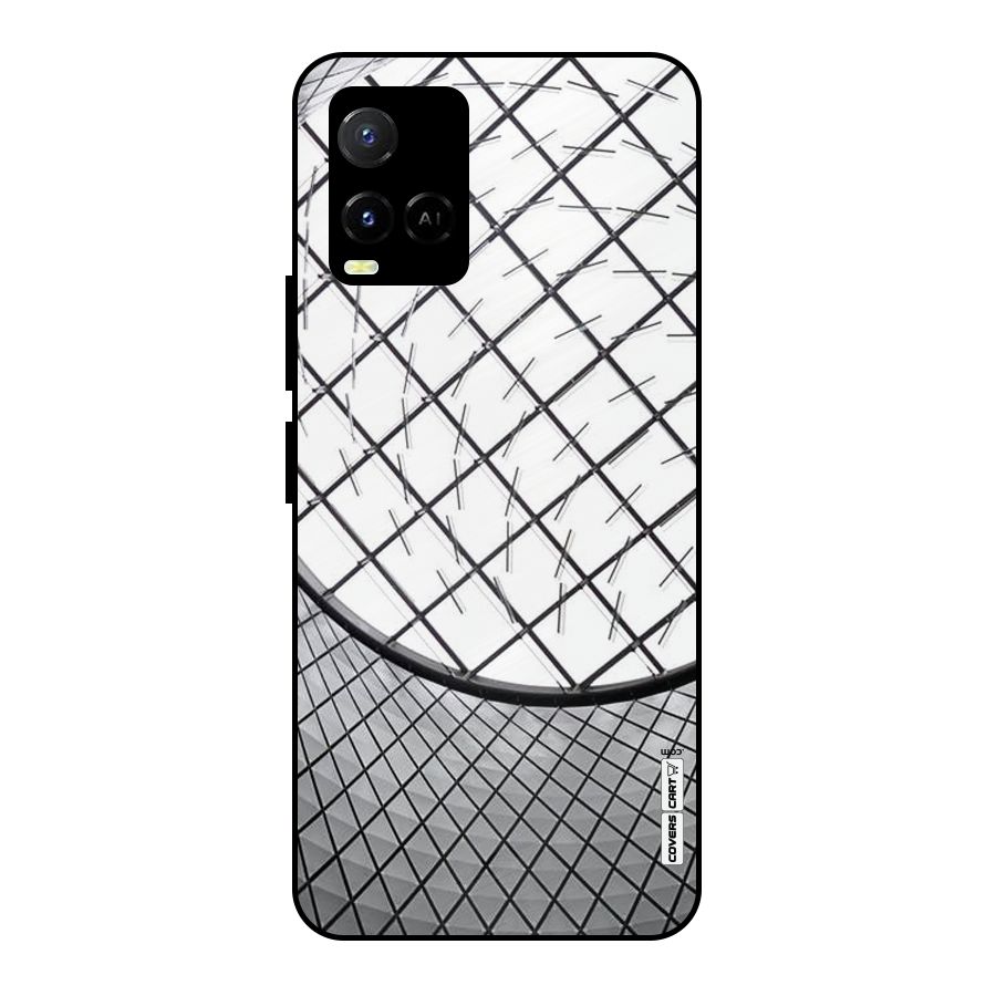 Modern Abstract Pattern Metal Back Case for Vivo Y21T