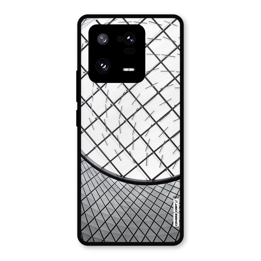 Modern Abstract Pattern Metal Back Case for Xiaomi 13 Pro
