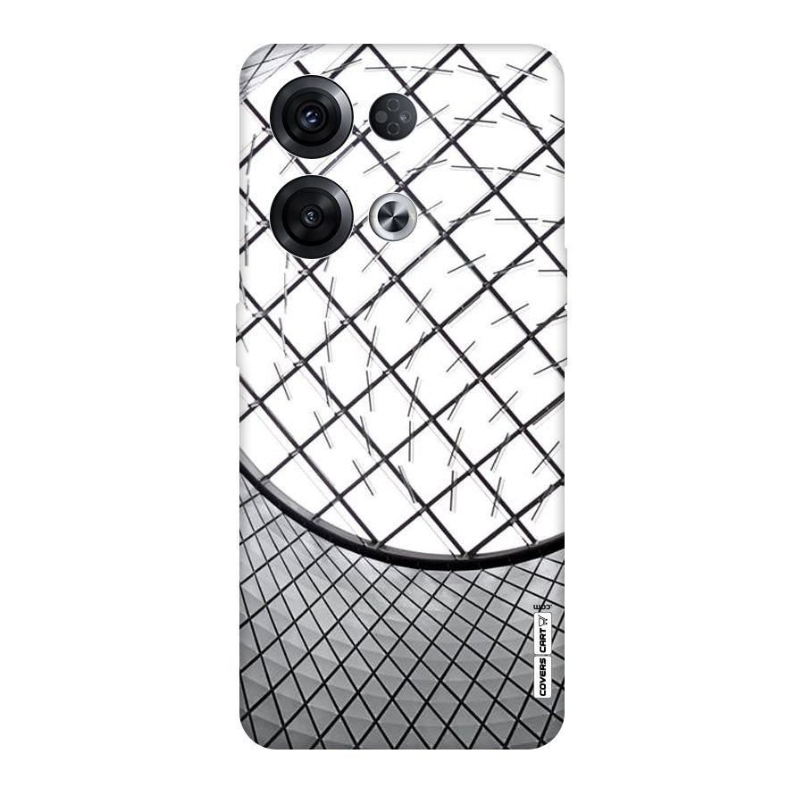 Modern Abstract Pattern Original Polycarbonate Back Case for Oppo Reno8 Pro 5G