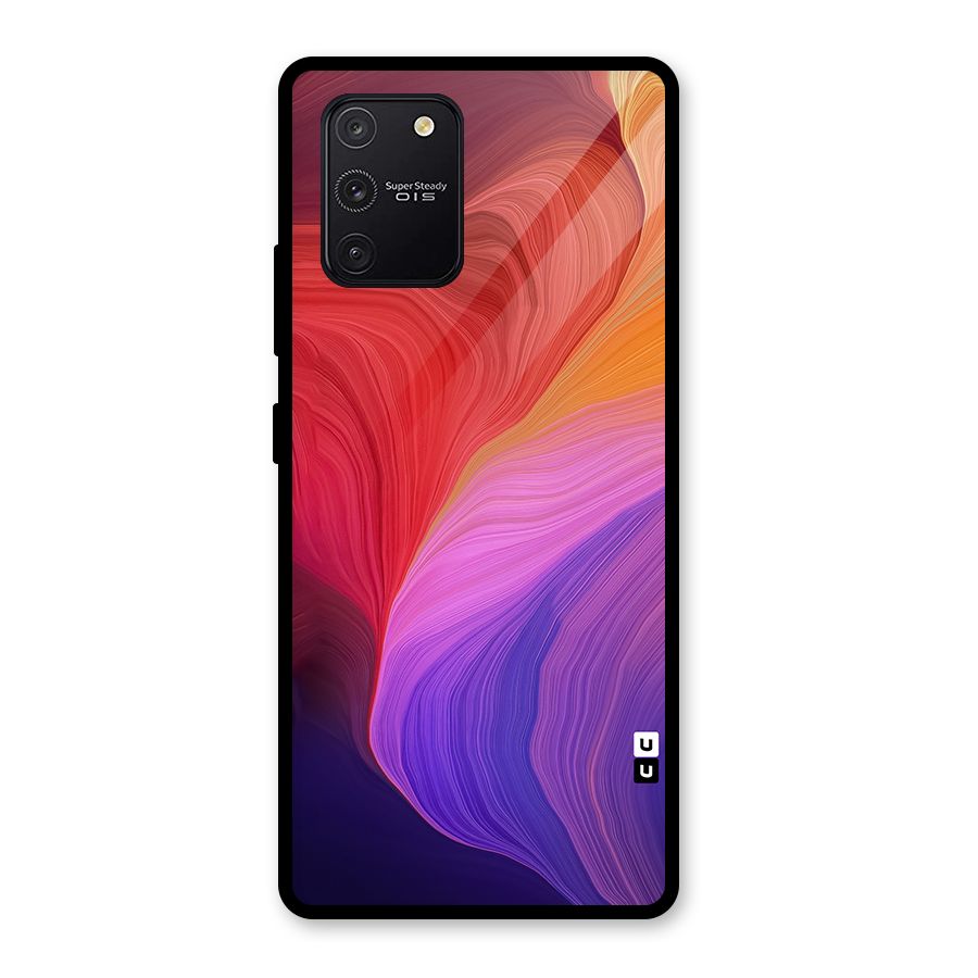 Modern Colors Mix Glass Back Case for Galaxy S10 Lite