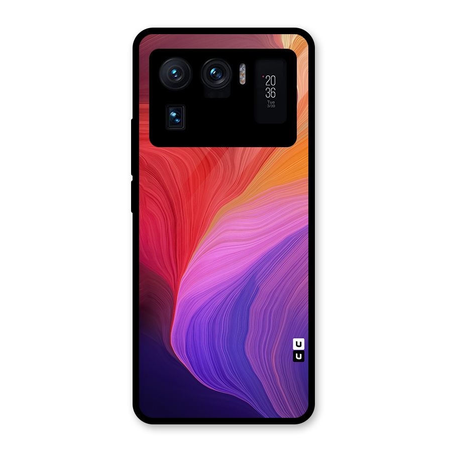 Modern Colors Mix Glass Back Case for Mi 11 Ultra