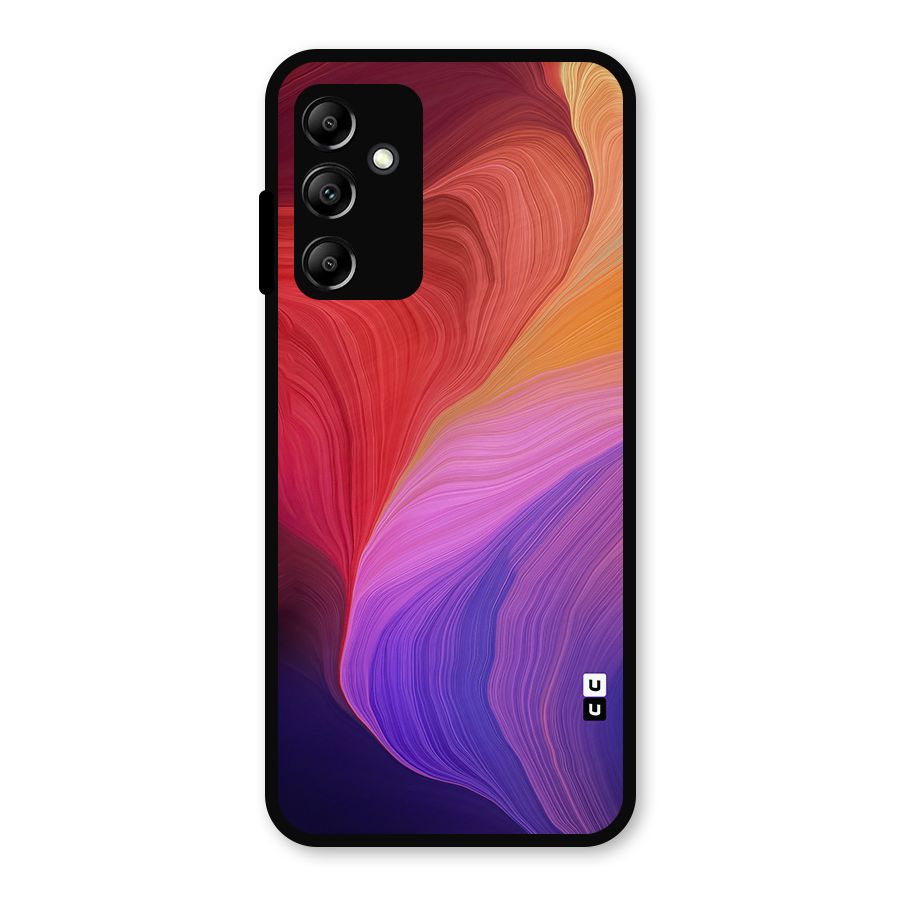 Modern Colors Mix Metal Back Case for Galaxy A14 5G