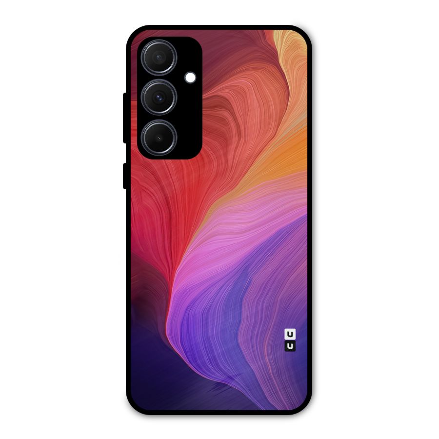 Modern Colors Mix Metal Back Case for Galaxy A35