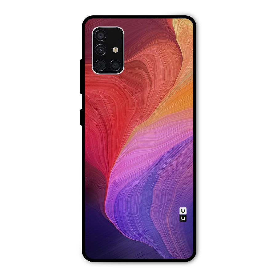 Modern Colors Mix Metal Back Case for Galaxy A51
