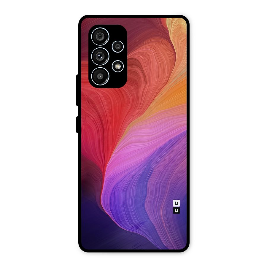 Modern Colors Mix Metal Back Case for Galaxy A53 5G
