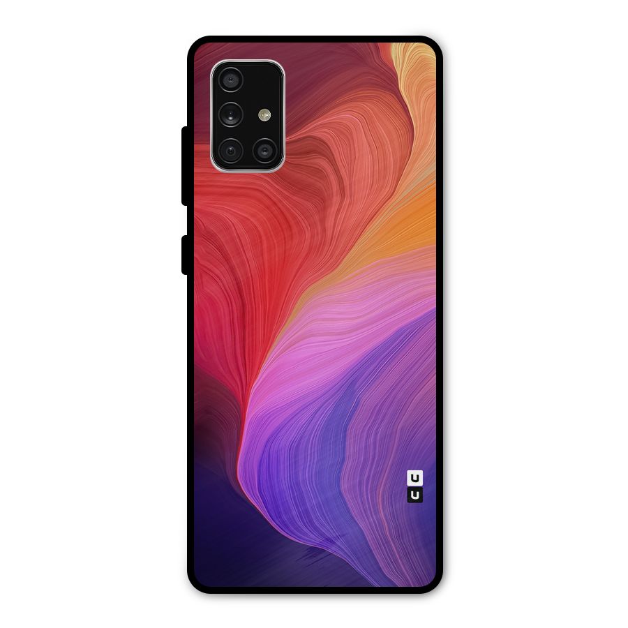 Modern Colors Mix Metal Back Case for Galaxy A71