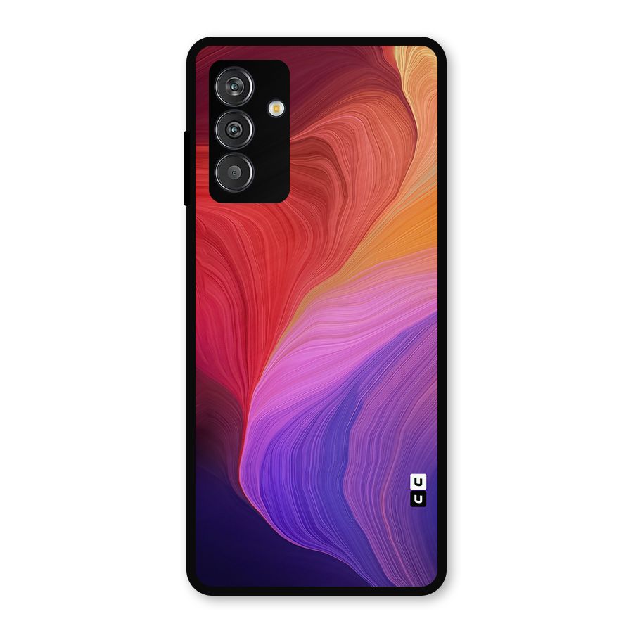 Modern Colors Mix Metal Back Case for Galaxy F13