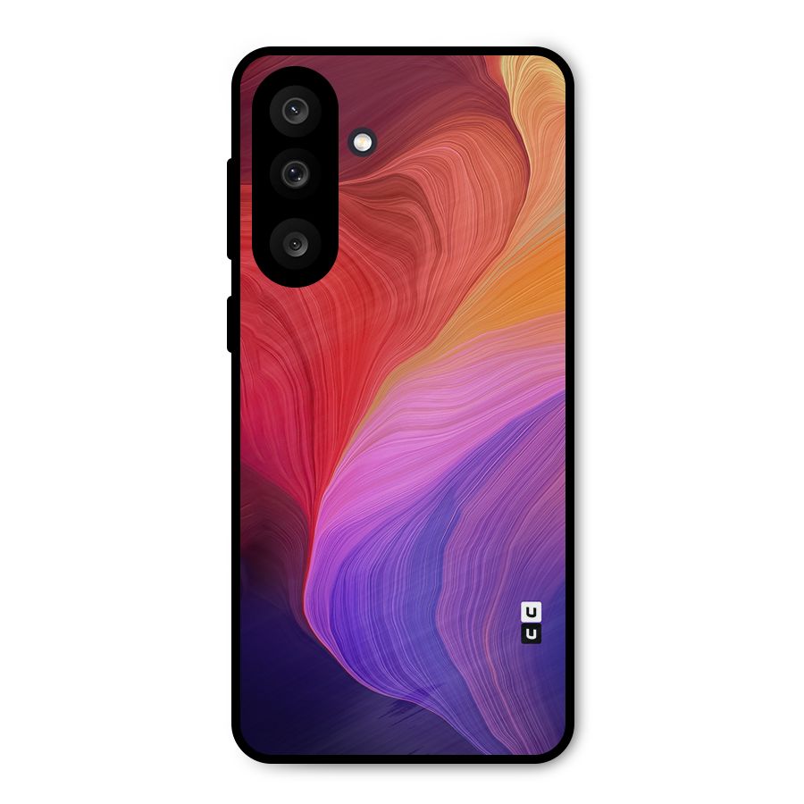 Modern Colors Mix Metal Back Case for Galaxy M56